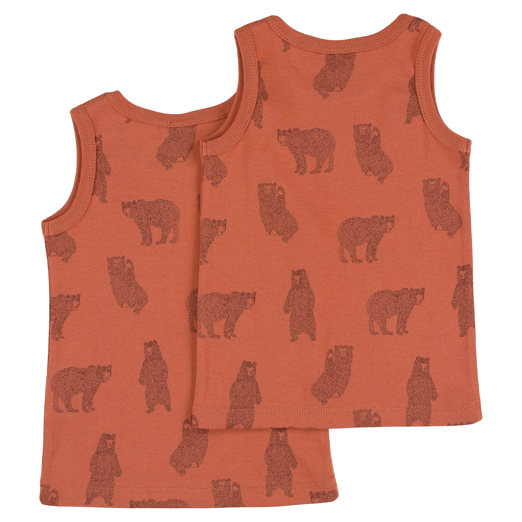 Singlets 2-pack - Brave Bear